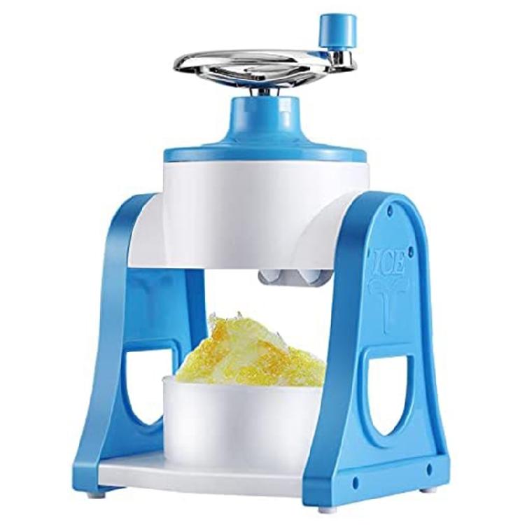 Home Small Manual Ice Crusher Refreshing Smoothie Ice Crusher Manual Ice Shaver Machine Hand Operated Ice Shaver 1