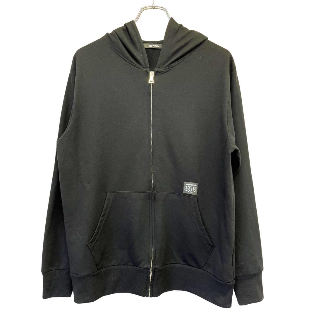 

[Б/У] Толстовка с символикой мирового тура ENHYPEN, Черная, Простая, Размер L