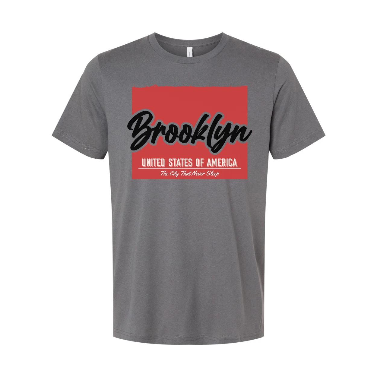 Brooklyn United States Of America Graphic T Shirt Featuring The City That Never 2XL