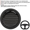Carbon Fiber Horn Push Button Kit for 6 Bolts for Sparco Steering Wheel Auto Car Modified Parts