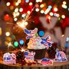 American Independence Day Decorative Fragments For Celebration Event And