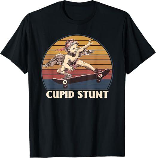 

Cupid Stunt Funny Sarcastic Offensive Humor Embarrassing T-Shirt Unisex T-Shirt M