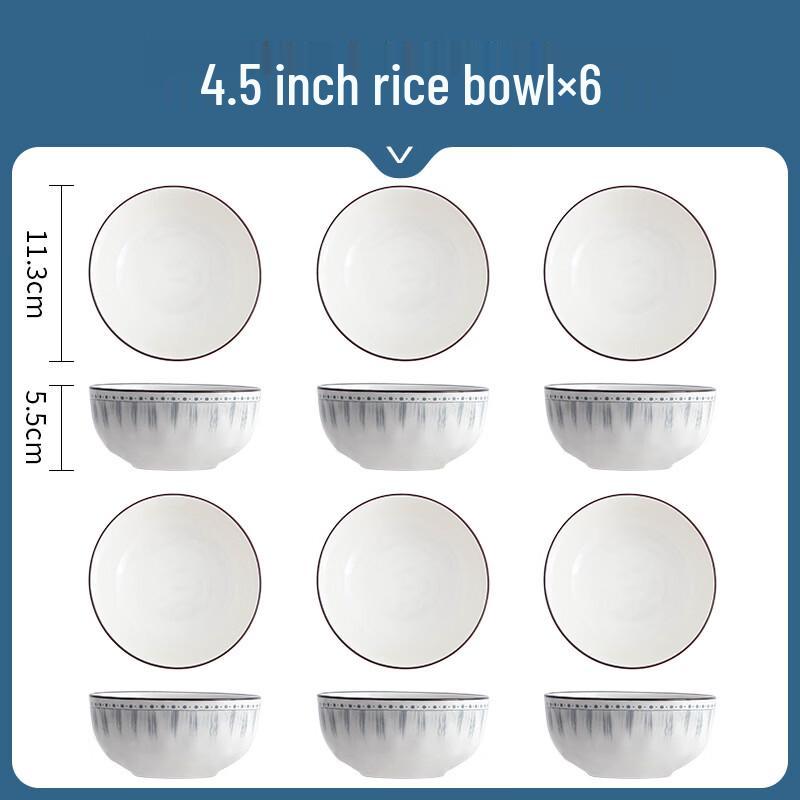 KANGMO Ceramic Dinnerware Set