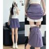 Women's High-Waisted A-Line Skort: Slimming, Anti-Exposure, Summer 2026 Workwear for Petite Figures.