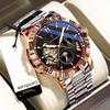 Top Brand Men's Automatic Mechanical Multifunctional Men's Watch Luminous Waterproof Fashion Watch