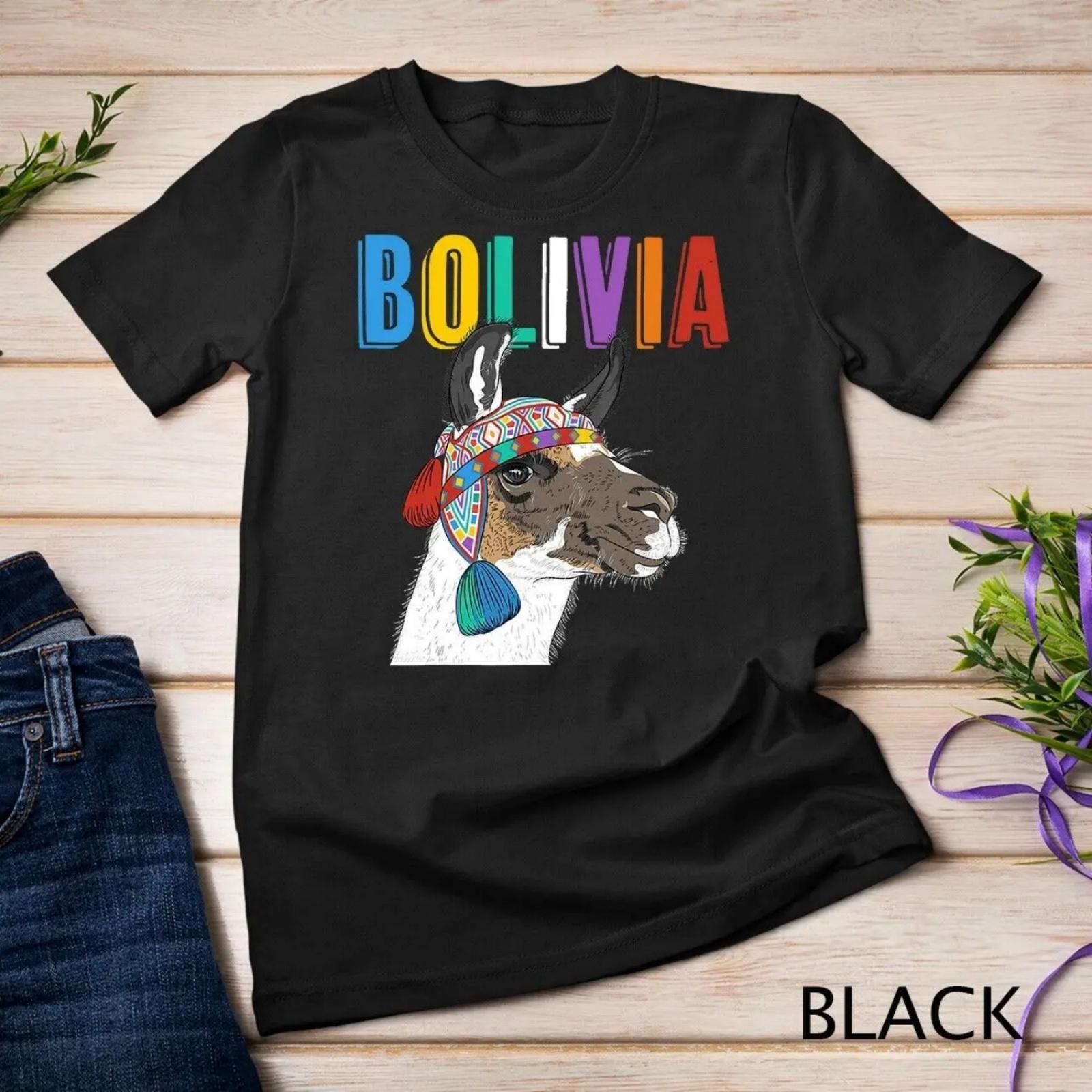 Bolivia Alpaca product Bolivian Llama T shirt XXXXXL