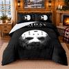Friday the 13th Jason Voorhees Pattern Bedding 3Pcs Set Bed Sheet And Pillowcases For Indoor Bedroom