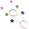 Bristol Novelty Childrens/Kids Sparkly Head Boppers (Pack Of 12)
