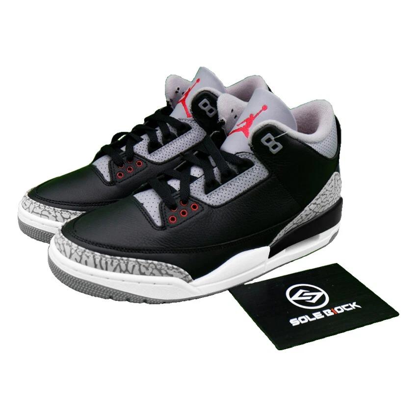 

Jordan Air Jordan 3 OG “Black Cement”DN3707-010 Unisex EU 44