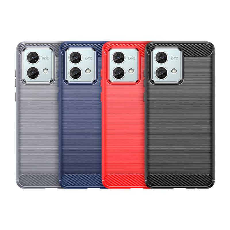 For Cover Moto G84 Case Moto G84 Capas Armor Phone Bumper Back Shockproof Soft TPU Carbon Fiber Fundas Motorola Moto G84 G 84