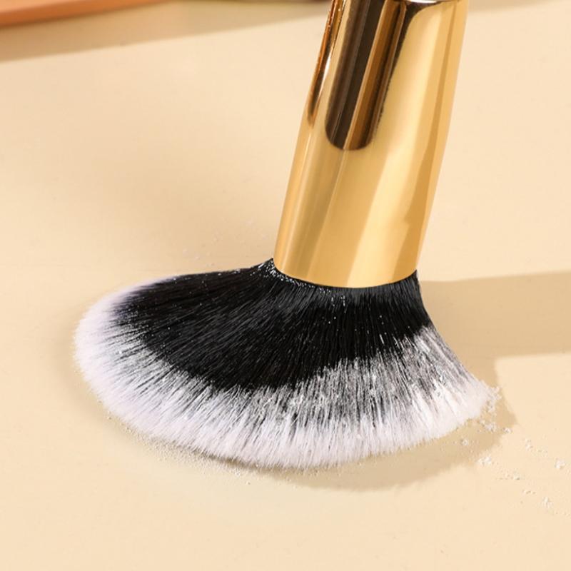 1/3 Stück Doppelseitiger Foundation Make-up Pinsel Angeschrägter Concealer Make-up Pinsel zum Verblenden Flüssig Puder Flauschige Kosmetikwerkzeuge