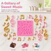 Non-Stick Fondant Mold Food Grade Silicone Cake Decoration Mold Chocolate Mold  Baking Crafting