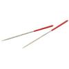 Hand Tools Diamond Files Shape Steel Silver + Red Square Rectangle