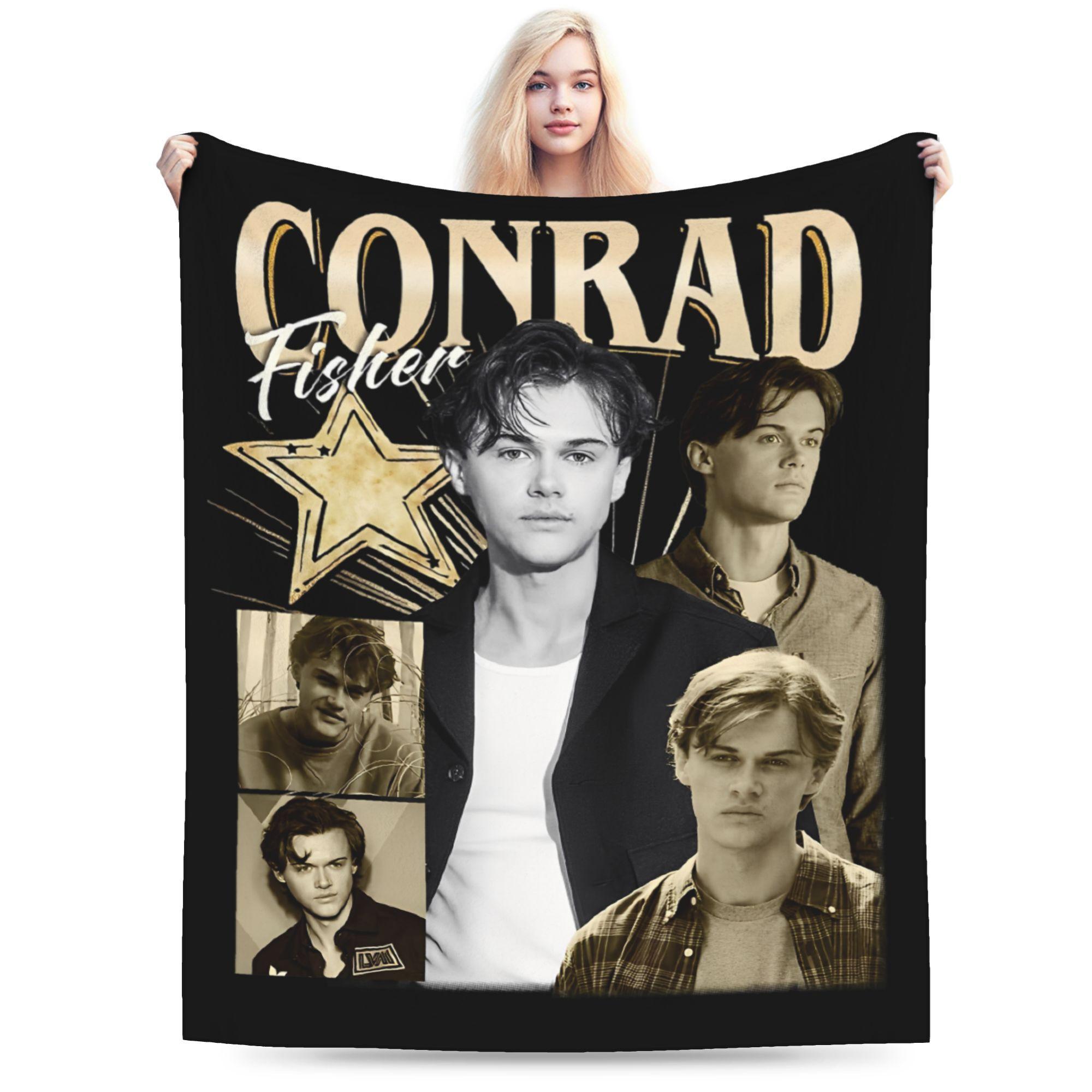 Pandara Jewelry Unisex Conrad Fisher The Summer I Turned Pretty Blankets Flannel Autumn/Winter Soft Throw Blankets For Bedding Car Bedspread
