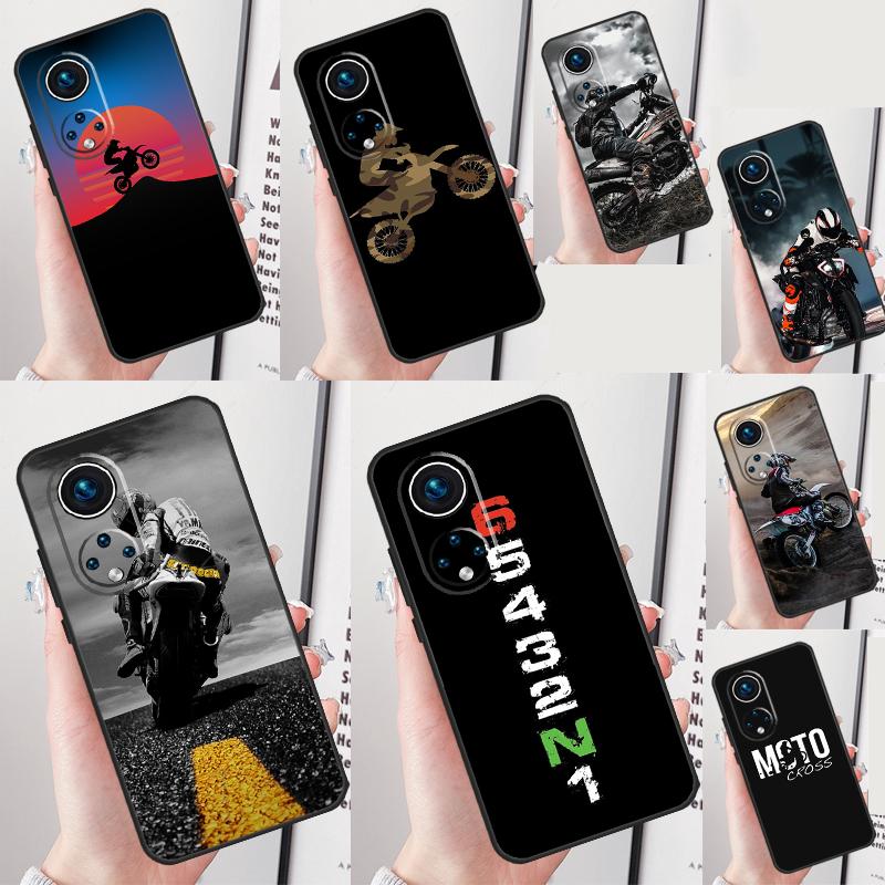 Moto Cross Motorcycle Sports Case For Honor 200 Lite 50 70 90 X8a X9a X8 X9 X8b X9c X9b Honor Magic 6 Pro 5 7 Lite Cover