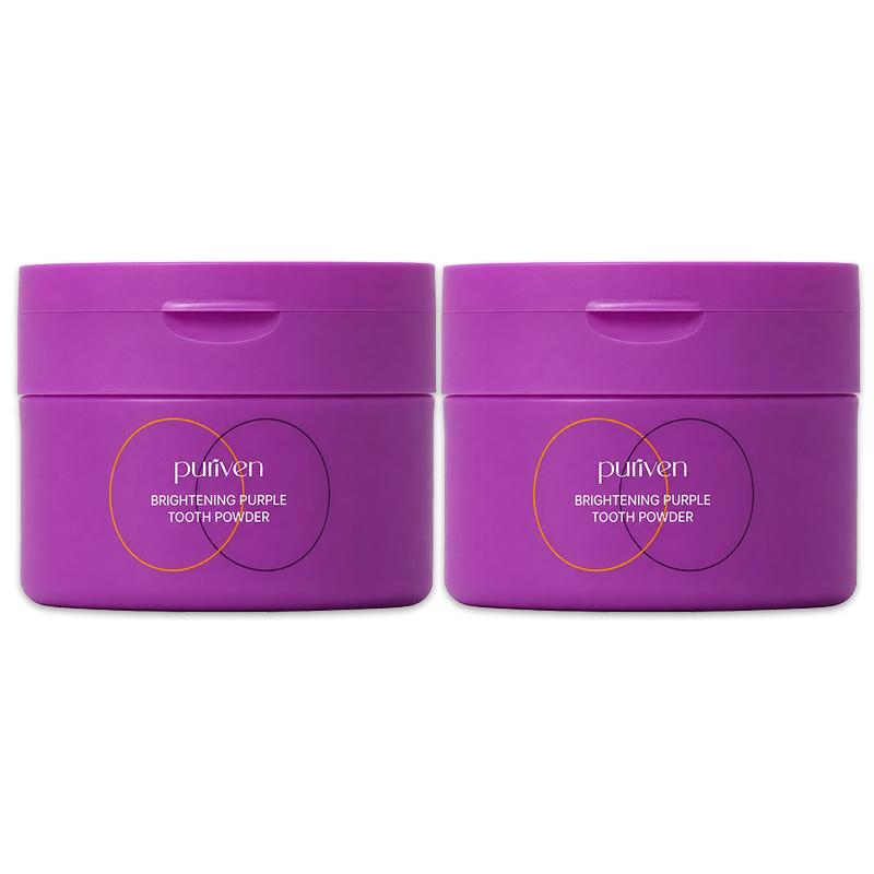 puriven purple powder toothpaste 40g (3 options)