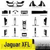 Jaguar XFL (2017-2020) Wewnętrzna folia ochronna z włókna węglowego