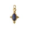 Stainless Steel Natural Stone Pendant Necklace