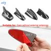 Decorative Shark Fin Antenna,Carbon Fiber Look,Universal Modeling Decorating Parts, No Function Dummy Aerial Car Accessories