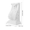 Consoles et Appliques Décor Sculpté pour Meubles Consoles Vintage Appliquées Décorations Pu Décoratives pour Maison