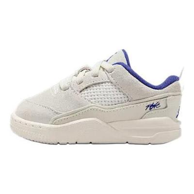 Flight Court Comfortable Versatile Non-Slip Durable Low-Top Walking Shoes Baby Sneaker White HF3331-005