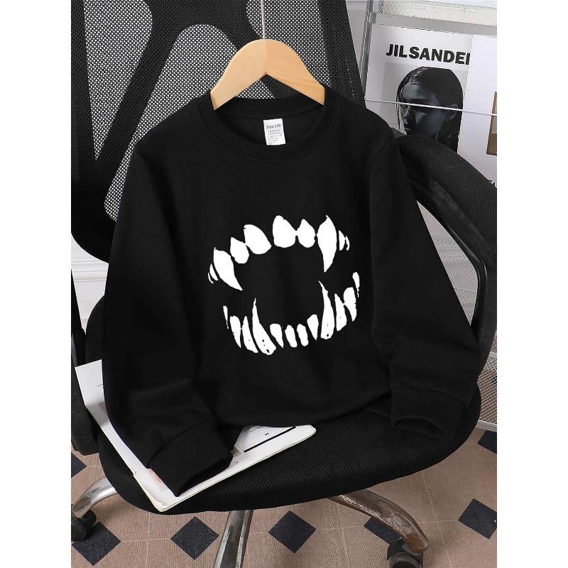 Kids Sweatshirt Crewneck Sweatshirt - Machine Washable,Spring And Autumn,Sportswear,Casual Wear, Soft ,Comfortable,Children's Clothing