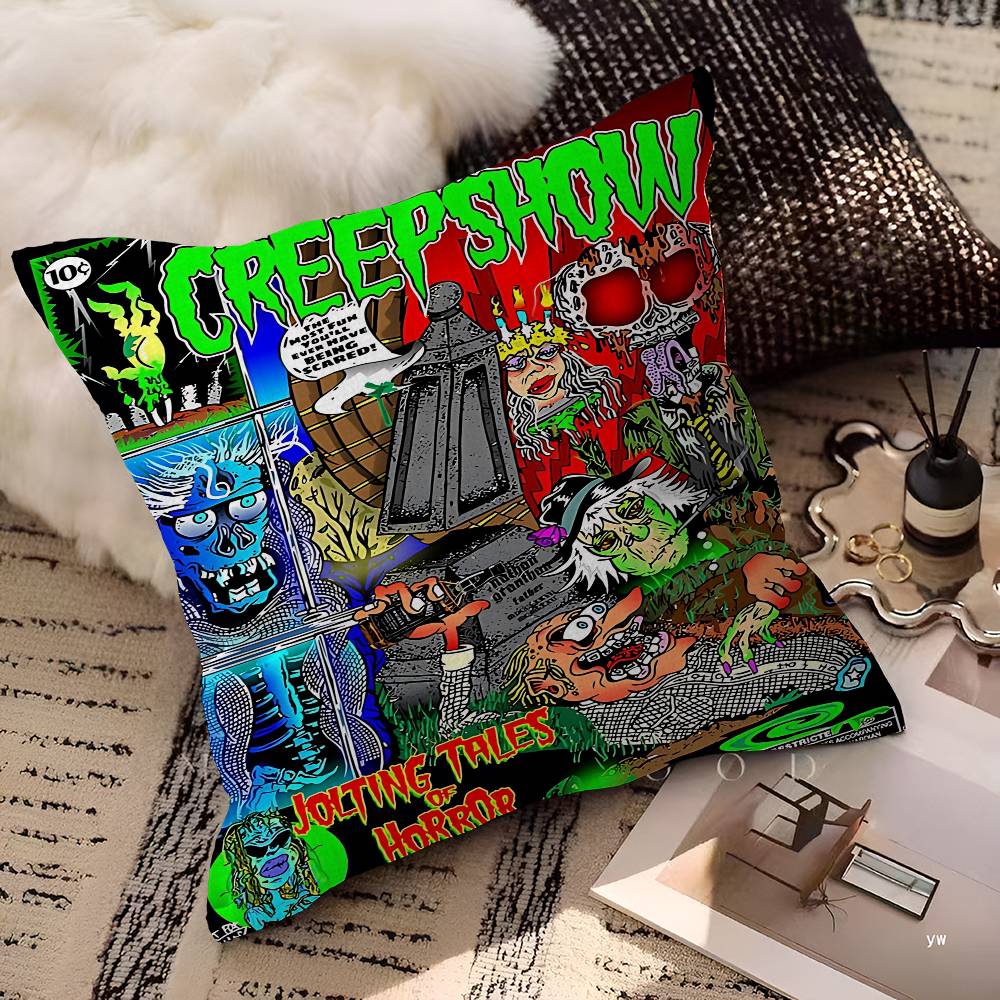 Creepshow Movie Pillow Cover Sofa Cushion Cover Home Room Decoration Children Gift