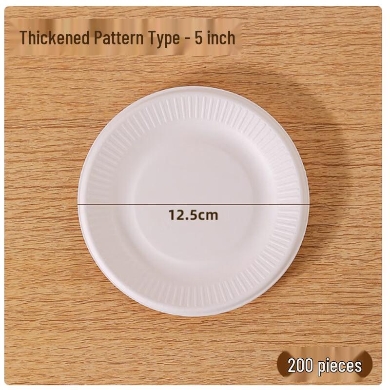 

Saint Belle Disposable Sugarcane Pulp Plates