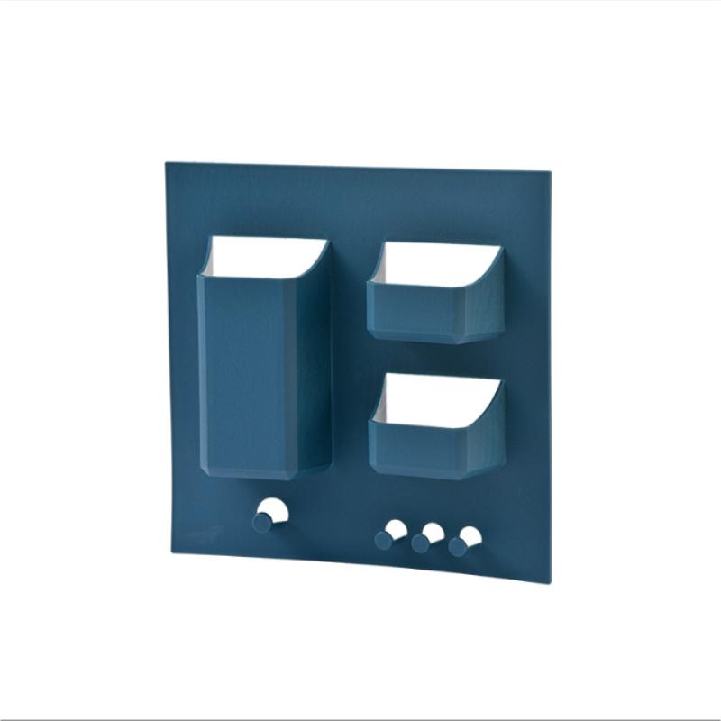 Multipurpose No-punch Wall Mounted Bathroom Storage Rack Toothpaste Toothbrush Holder Skincare Toiletry Shelf Bathroom Organizer