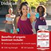 Vitamine Biologiche, Estratto di Barbabietola Super Potente, 1200 mg, 120 Capsule