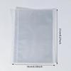 A5 Transparent PVC File Folder Multifunctional Loose Leaf Document Organizer For Photo Card Collection Postcard Storage Binder