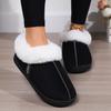 2025 Winter New Warm Fur Indoor Home Slippers for Women, Couple Slippers, Women's Soft Bottom Home Slippers, Large Size