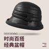 Mom Hat Female Autumn and Winter New Medium Old Man Bucket Hat Fashion Old Man Grandma Old Lady Basin Hat Warm