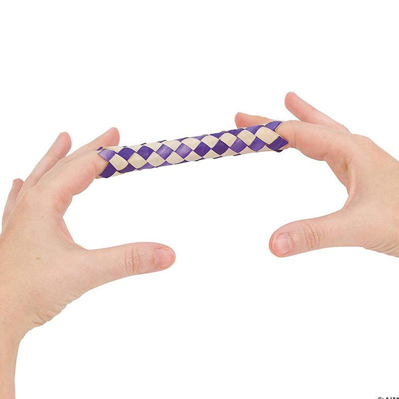 5Pcs 15Cm Finger Traps Bamboo Tube Finger Traps Kids Prank Toys Party Gifts Chinese Bamboo Toys