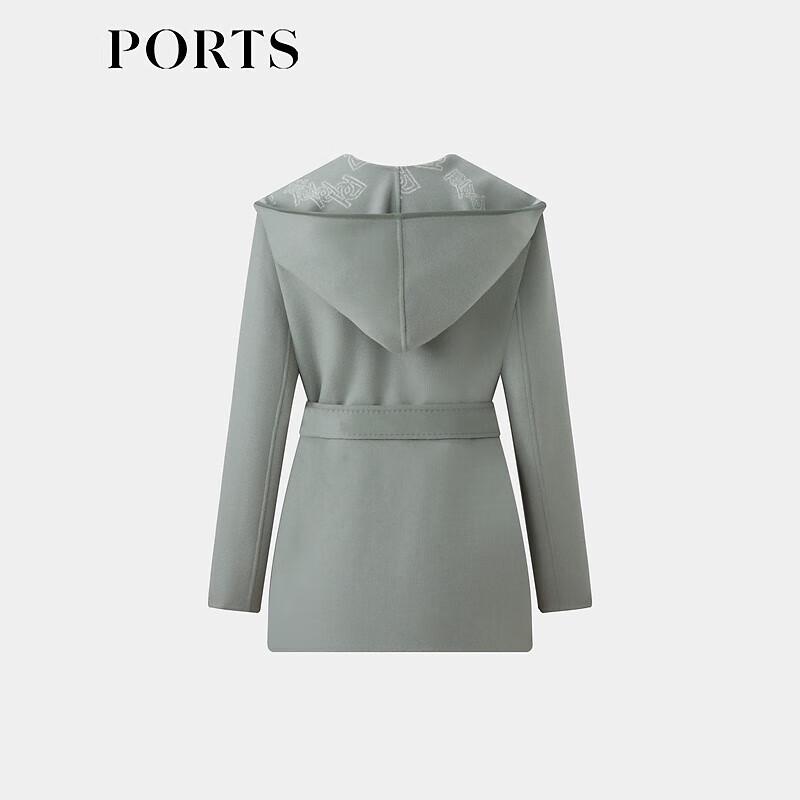 PORTS Women's Hooded Wool Blend Coat