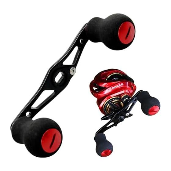 Bait reel Shimano Daiwa Abu Garcia compatible double handle custom lightweight offset bearing fishing EVA colorful handle
