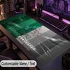 Large Mouse PadIreland Rugby Custom Name Text Personalized Desk Mat Non Slip Gaming Pad