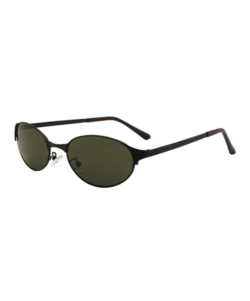 MAISON MASTER Chens Sunglasses Matte Black-Green