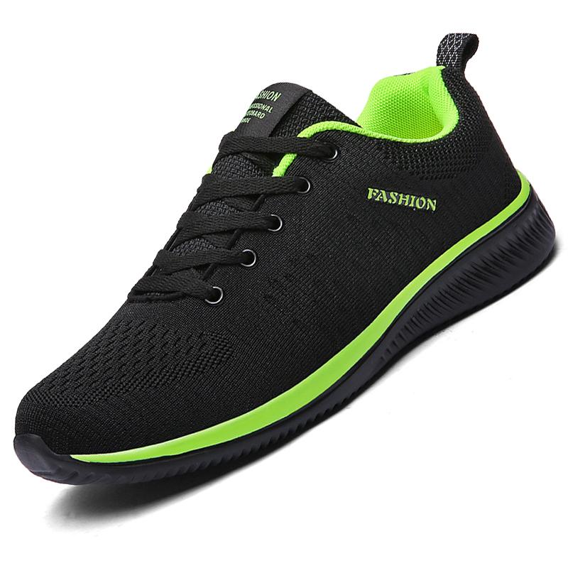 Buty sportowe dla mężczyzn Buty Sneakersy Czarne Casualowe Męskie Dzianinowe Sneakersy Oddychające Sportowe Do Biegania Chodzenia Gimnastyczne