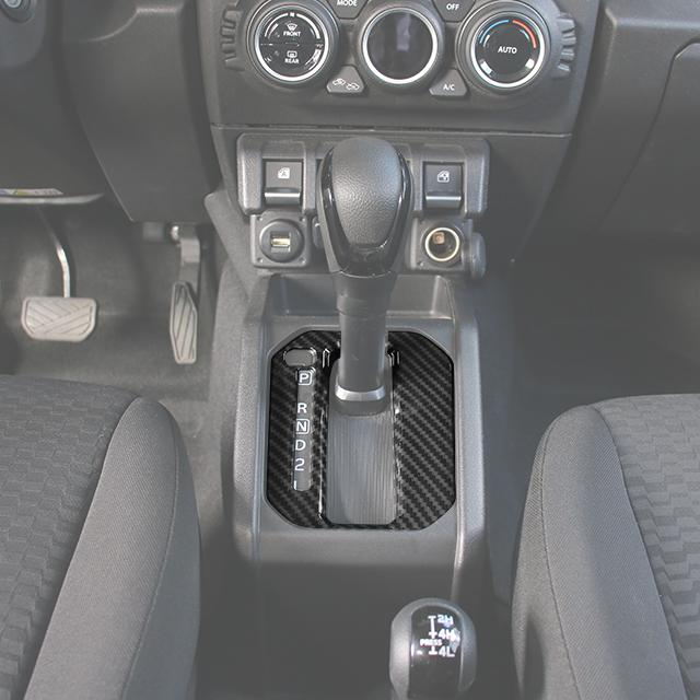 Car ABS Center Console Gear Shift Panel Cover Stickers for Suzuki Jimny 2019 2020 2021+ Interior Decoration Accessories