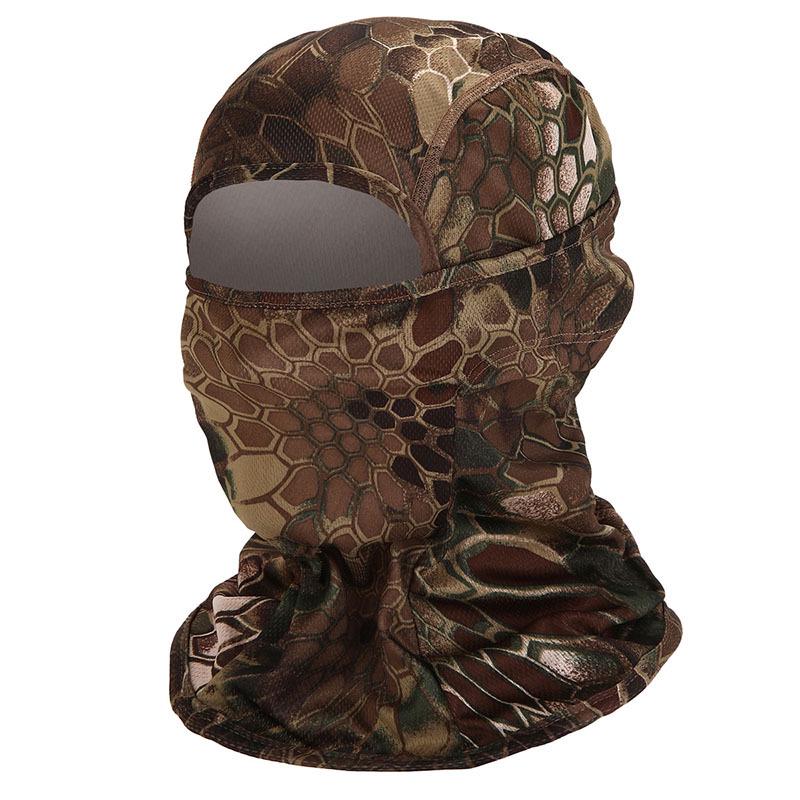 Camo Cycling Mask & Summer Headband: Sun Protection Neck Gaiter for Men & Women