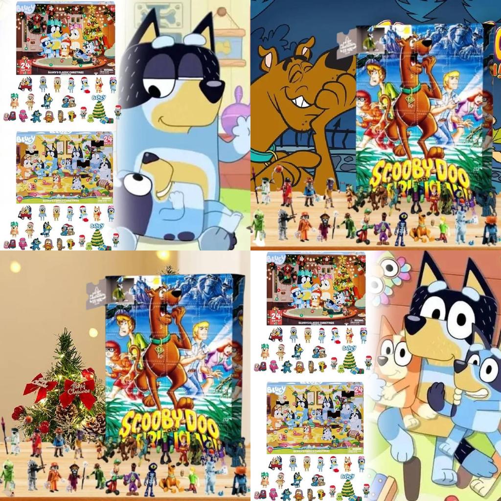 2024 Cross-border Christmas Advent Calendar Blind Box Interactive Toy Collection