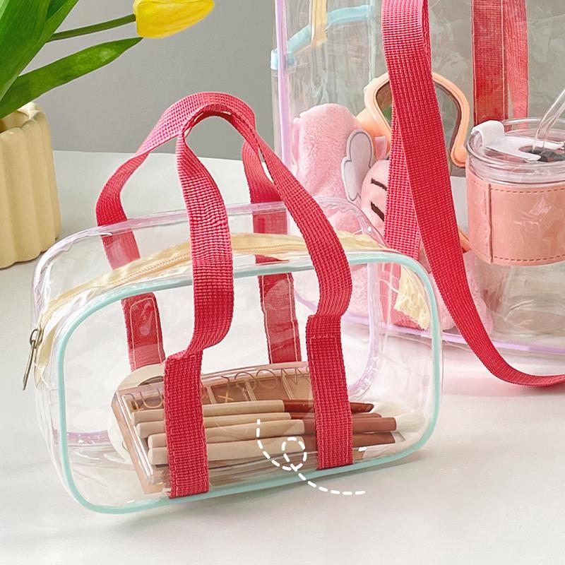 Simple Toiletry Bag Storage Bag Transparent Large Capacity Portable Travel