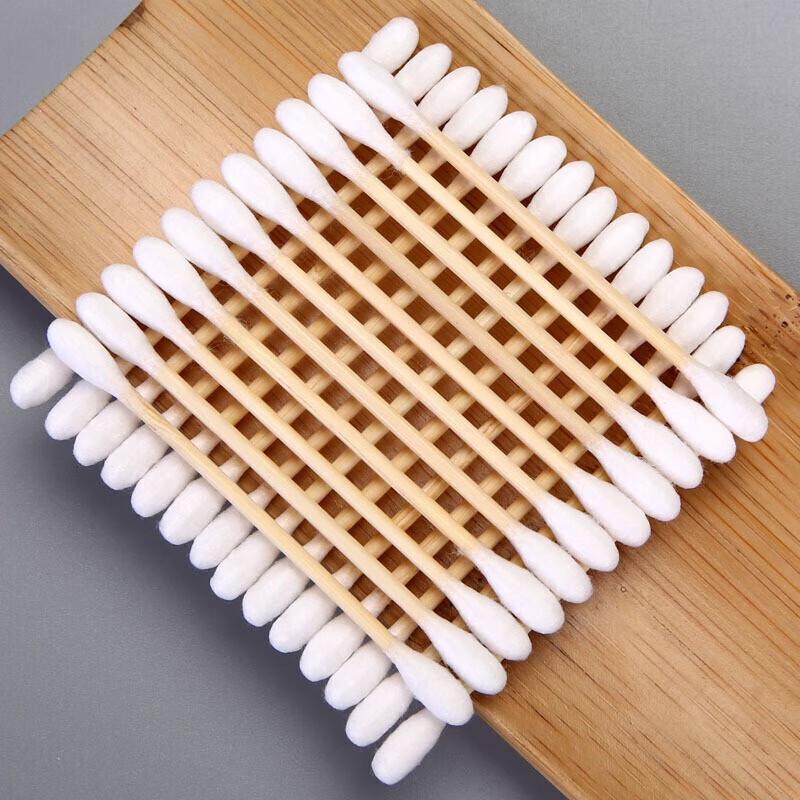 Grassland Double-Tip Wooden Cotton Swabs