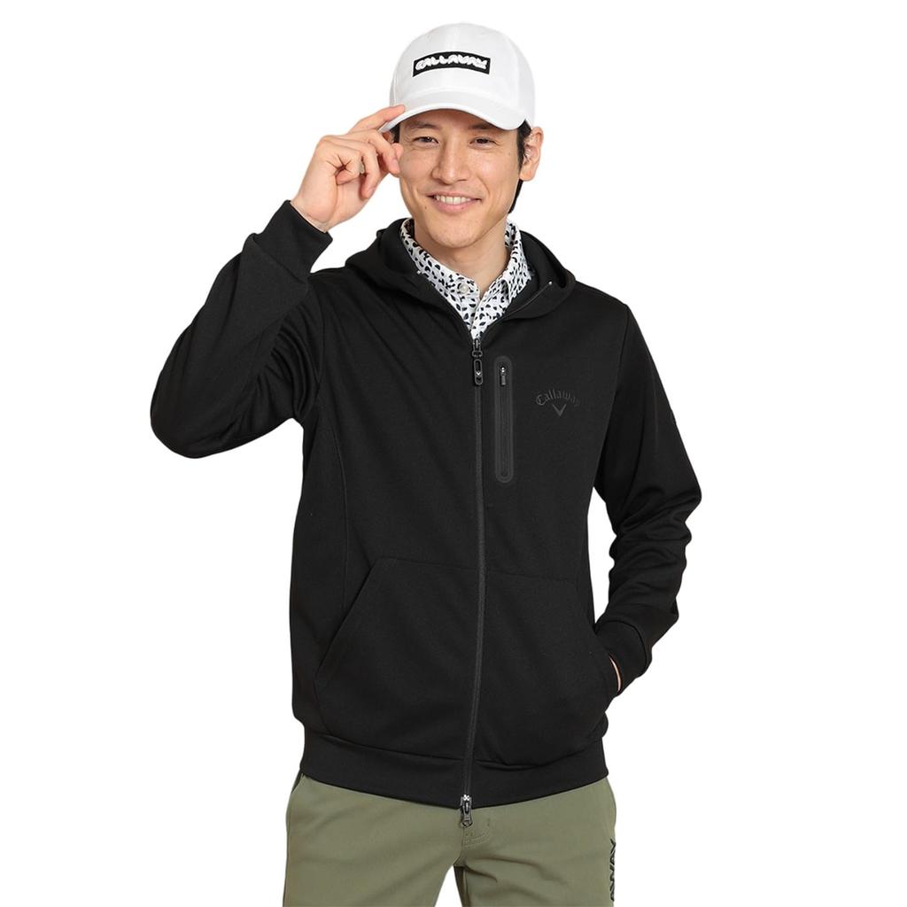 Callaway Cardboard Knit Sweatshirt for Golf Black Men's (Suitable Teams) - (C24117101)