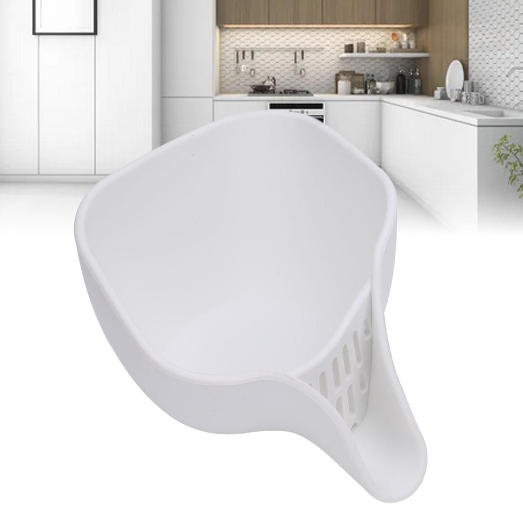 Silikon Mat Pasta Dørslag Oppvaskmaskinsikker Kjøkken Avløpsskål med Hellekant for Vask F