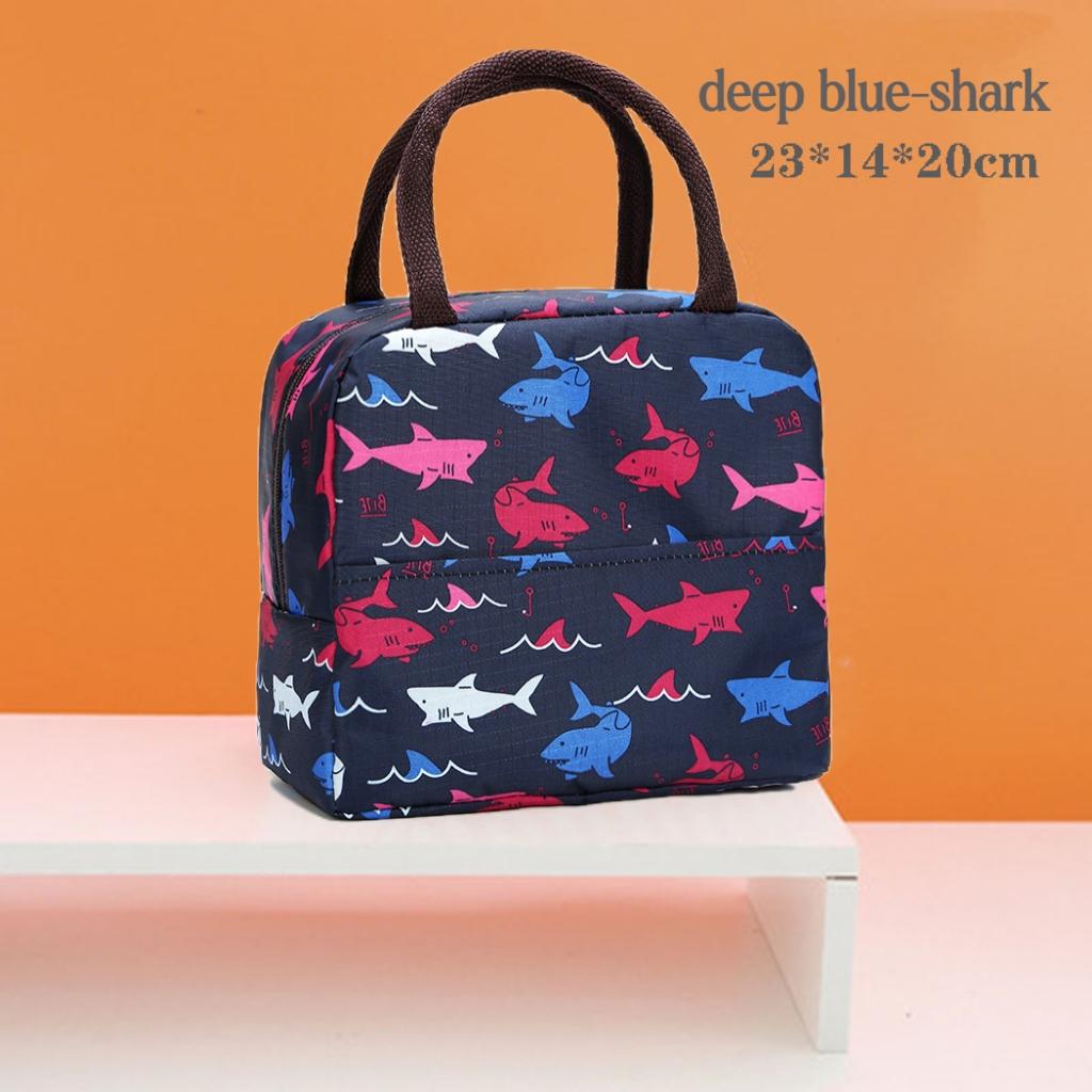 Obědová taška na jídlo Hliníková termotaška s chladicím izolačním boxem Fóliová Dětská svačinová krabička Taška na uskladnění jídla Školní a pracovní tašky na jídlo