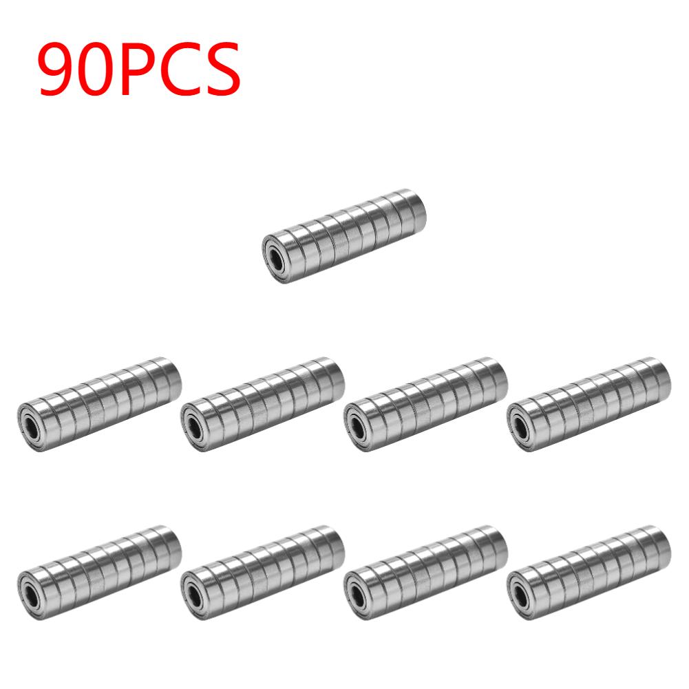 10-100Pcs 608 ZZ 608RS Ball Bearings 608ZZ Metal Double Shielded Miniature Deep Groove Skateboard Ball Bearings 8mm X 22mm X 7mm