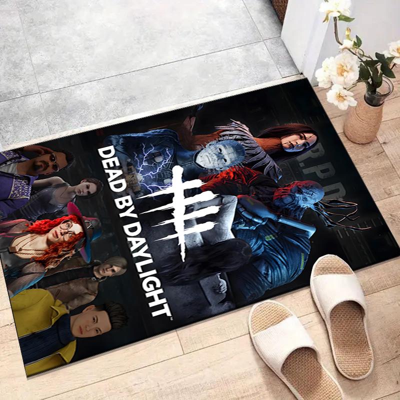 Dead by Daylight Polyester Carpet, Soft Indoor Mat for Office Chair, Living Room, Computer Desk - Decorative Home Office Rug Design