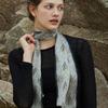 ANA MAISON Familiar Old Thing Long Petit Silk Scarf [PML-1431]